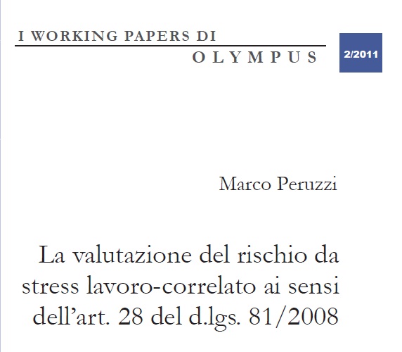 Working papers Olympus